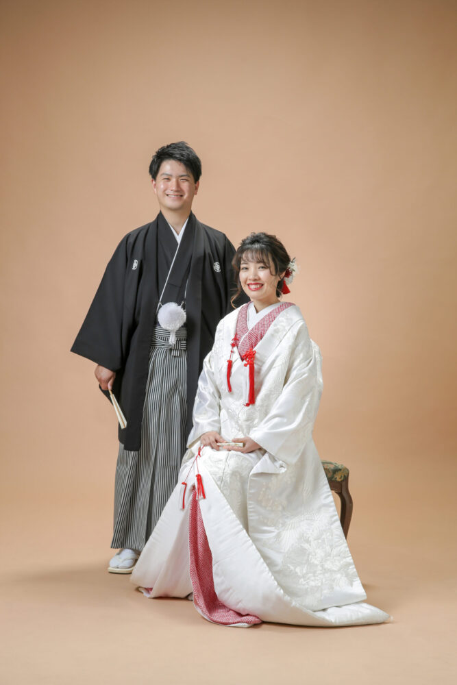 ウェディングフォト・結婚写真_古典的な撮影も_奈良の写真撮影と着物レンタルはフォトスタジオワタナベ（渡辺写真館）
