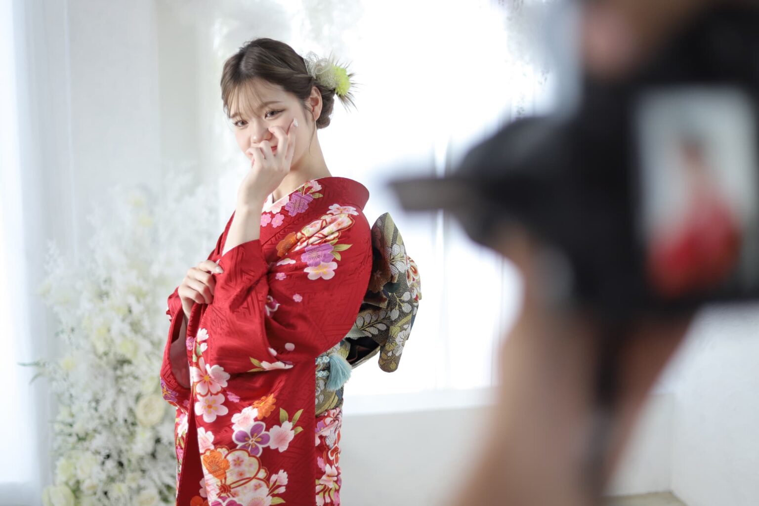 成人式振袖スタジオ前撮り(奈良)