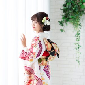 成人式振袖レンタル奈良県_A-27古典3_白振袖