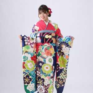 成人式振袖レンタル奈良県_H-136_モダン4_ピンク振袖