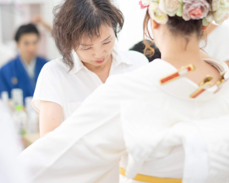 春日大社結婚式挙式トータルサポートプラン_当日支度