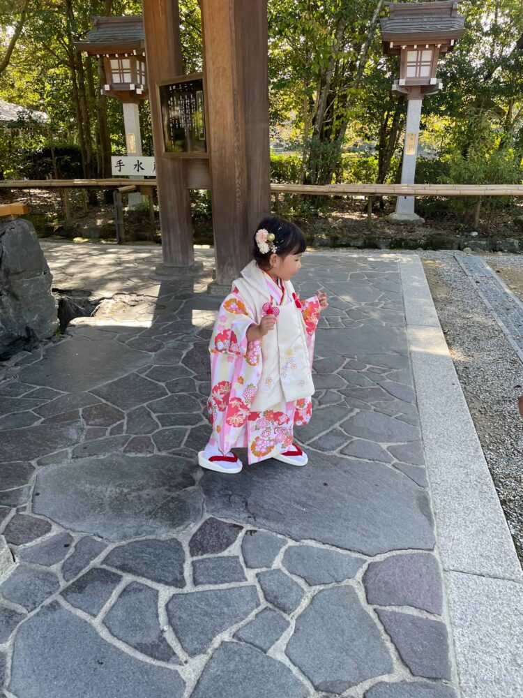 橿原神宮七五三お参り・ご祈祷_手水舎2