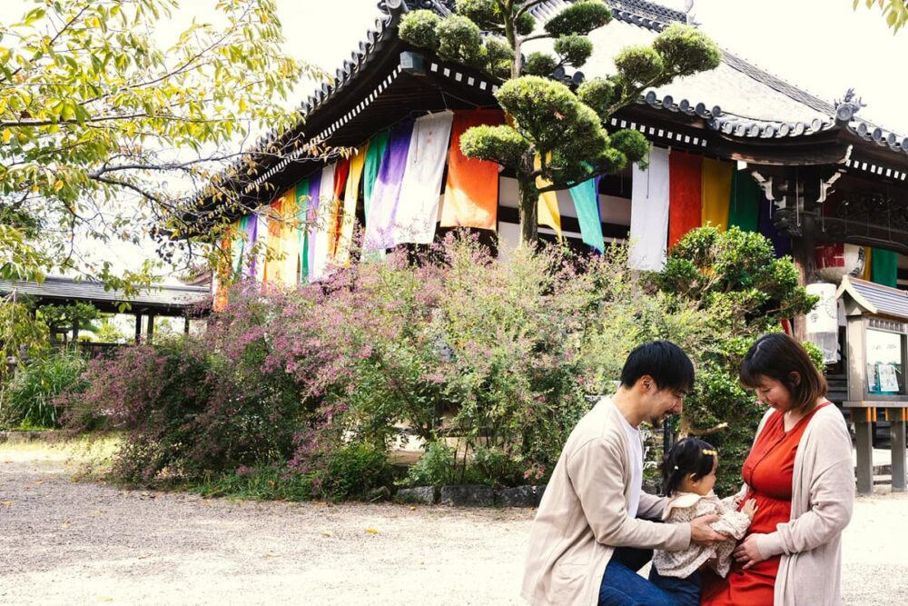 帯解寺_戌の日安産祈願