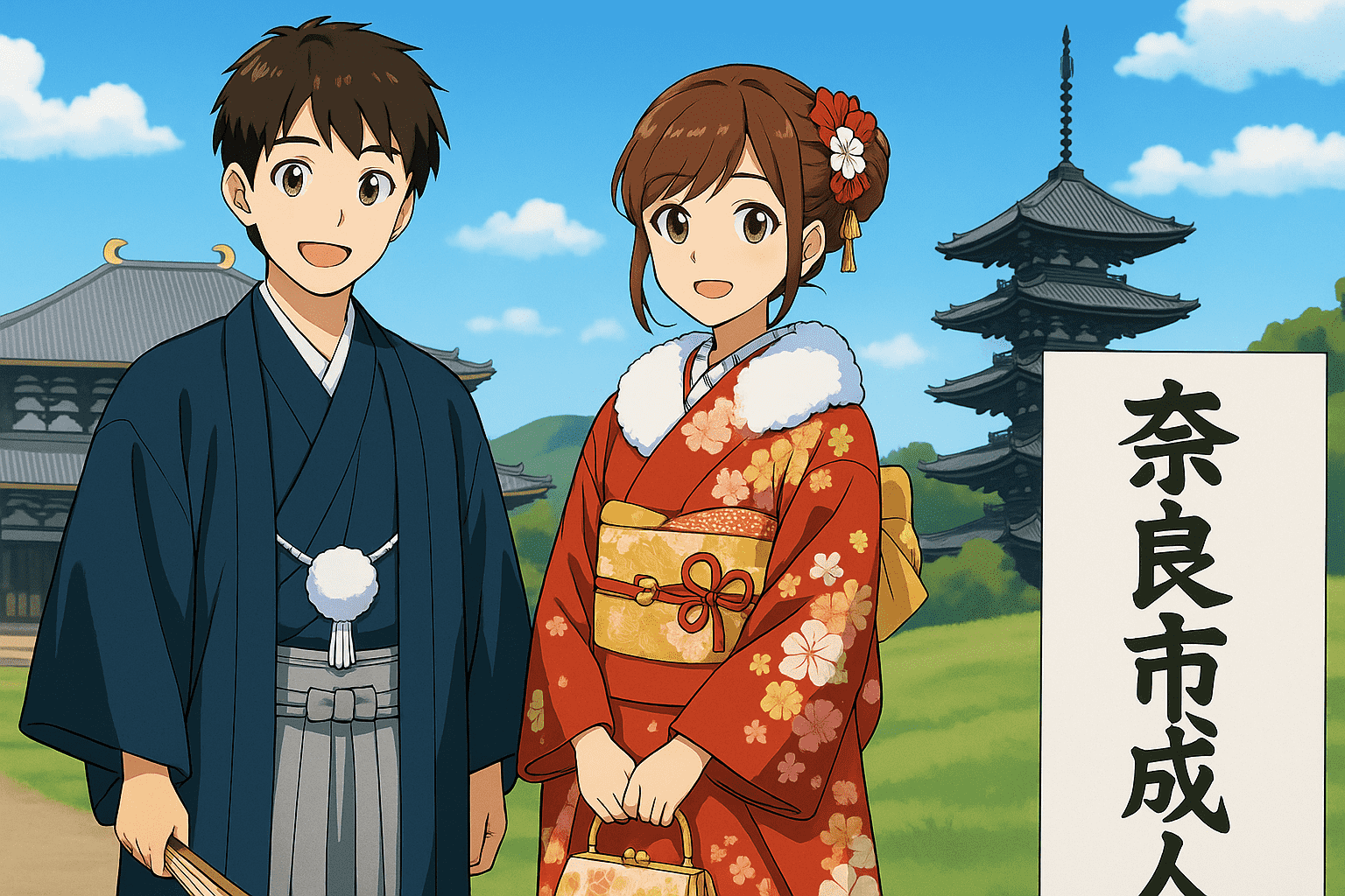 奈良県奈良市成人式・二十歳を祝う会_会場・場所・日時・時間