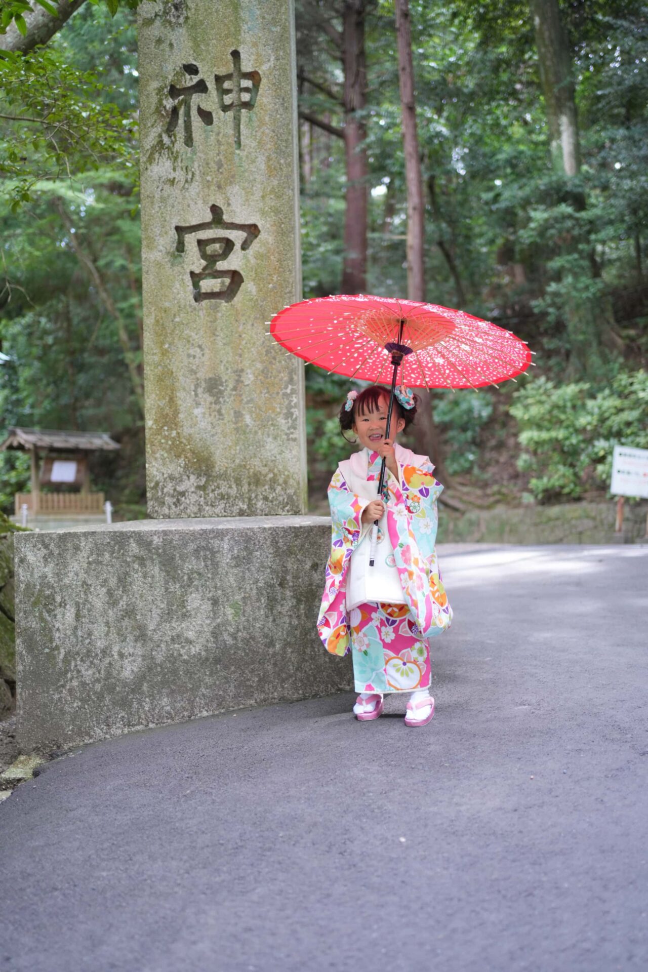 石上神宮七五三_記念写真撮影
