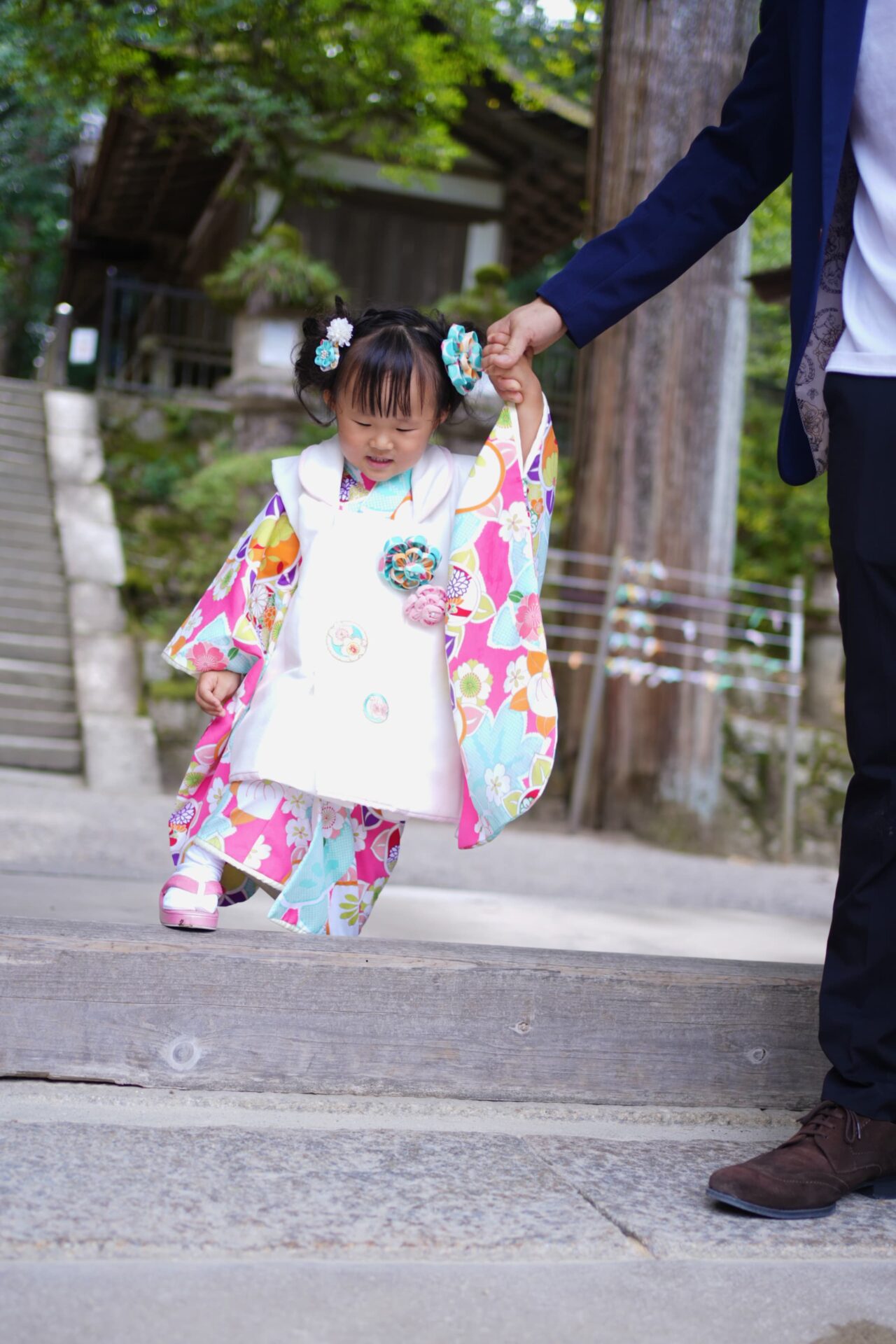 石上神宮七五三_参道