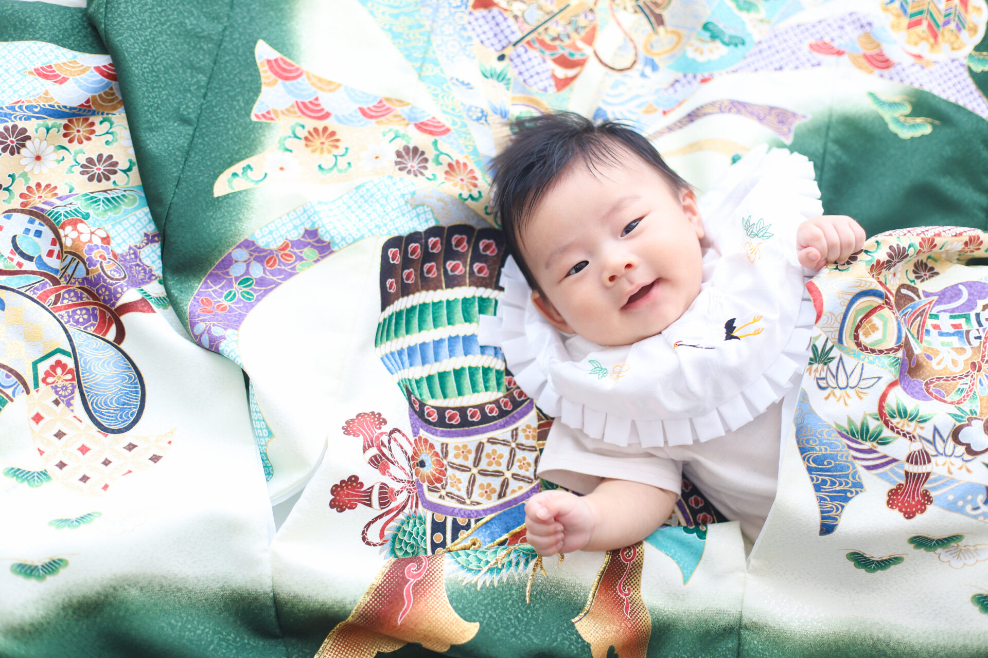 お宮参り＿赤ちゃん＿産着