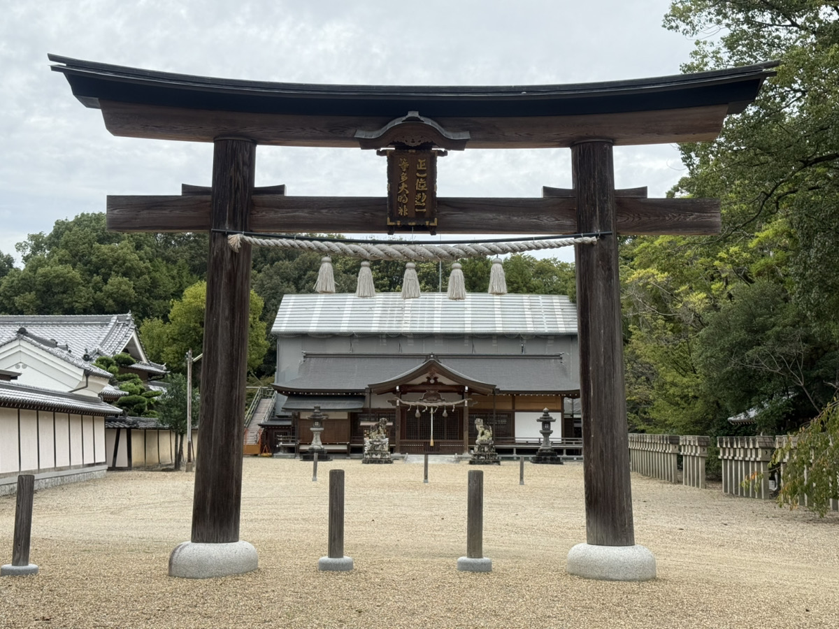 多神社多坐彌志理都比古神社_奈良県磯城郡田原本町_七五三・お宮参り_鳥居