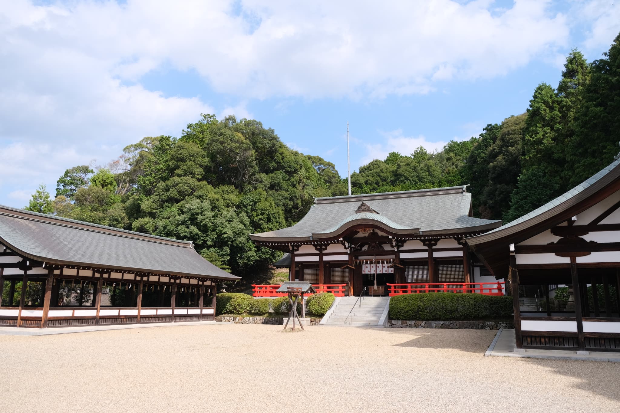 岡田国神社_七五三・お宮参り_境内
