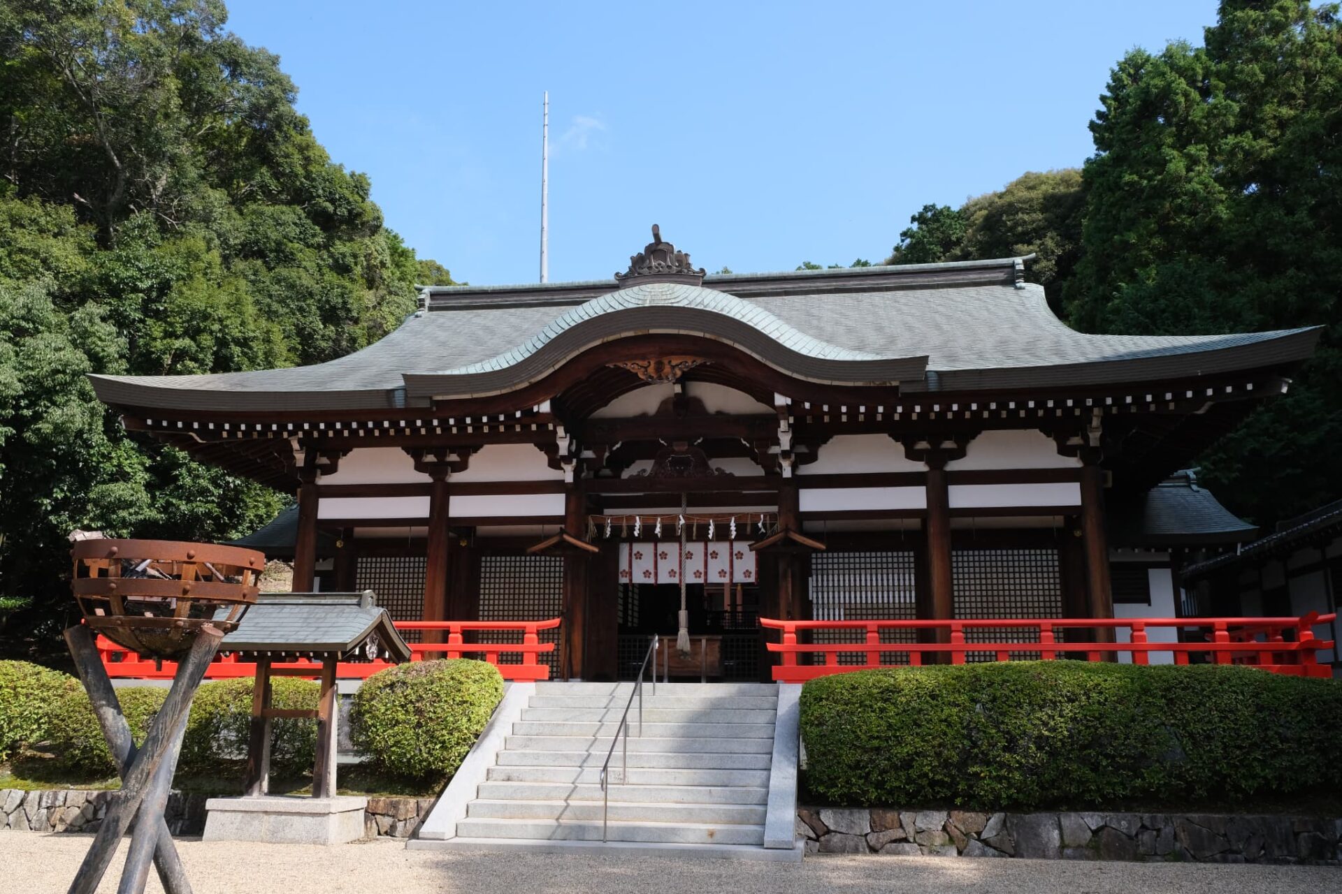 岡田国神社_七五三・お宮参り_拝殿