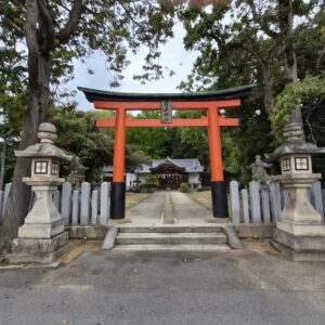 片岡神社_奈良県北葛城郡王寺町_七五三・お宮参り_鳥居