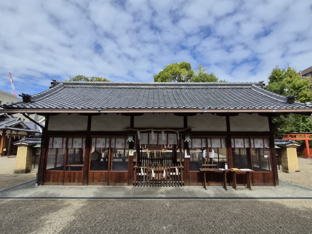 率川神社_七五三、お宮参り_拝殿