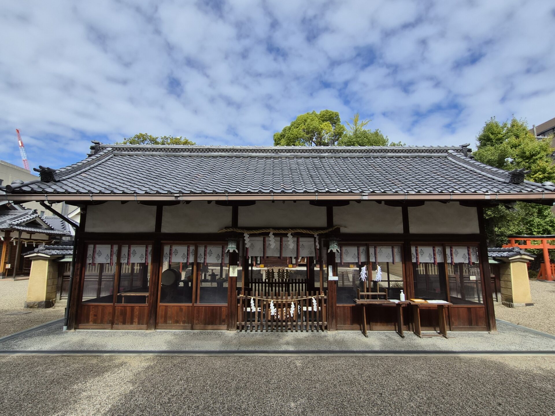 率川神社_七五三、お宮参り_拝殿