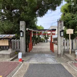 率川神社_七五三、お宮参り_鳥居