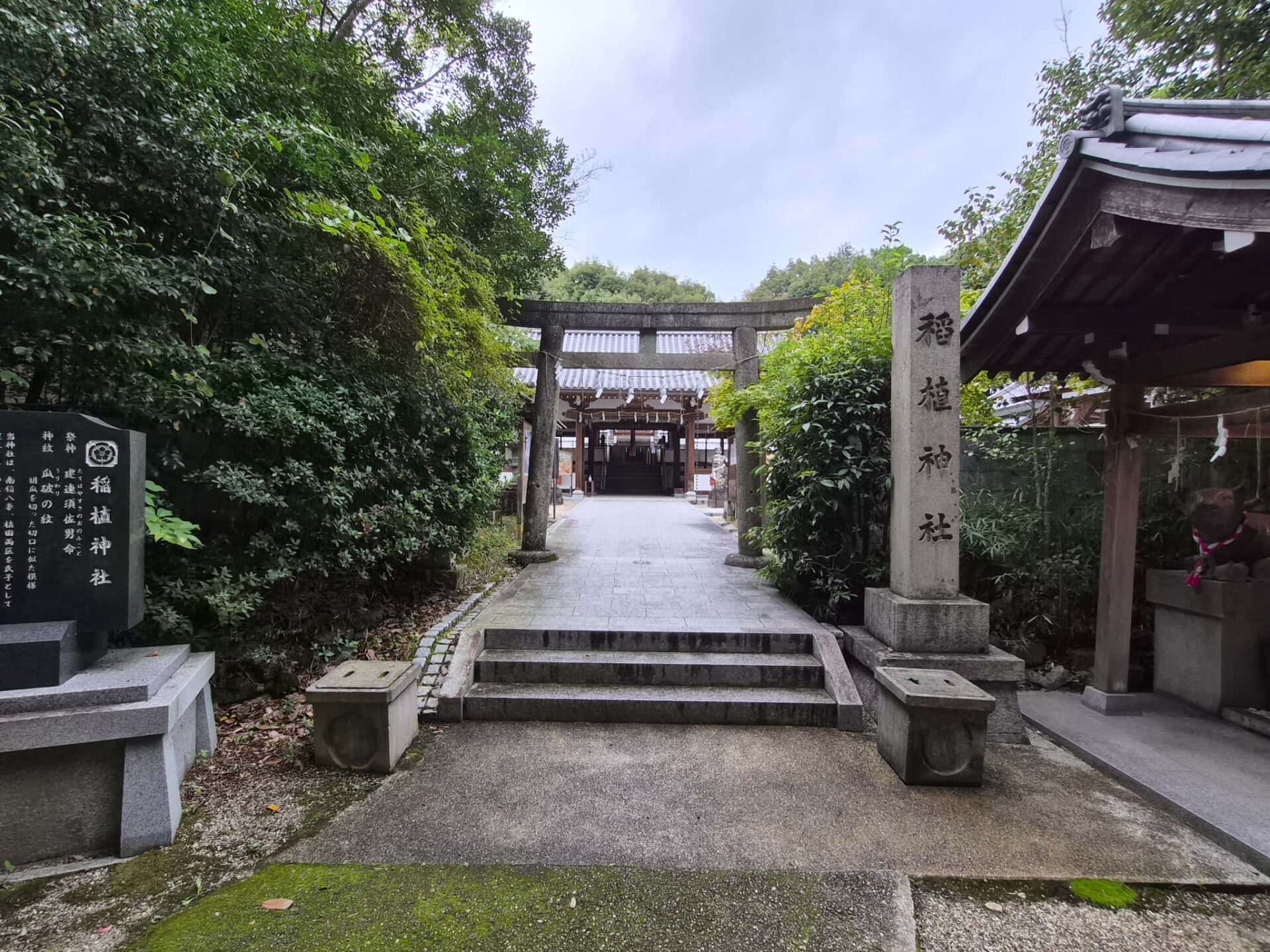 稲植神社_京都府相楽郡精華町_七五三・お宮参り_鳥居2