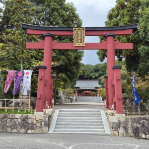 龍田大社_奈良県生駒郡三郷町_七五三、お宮参り_鳥居