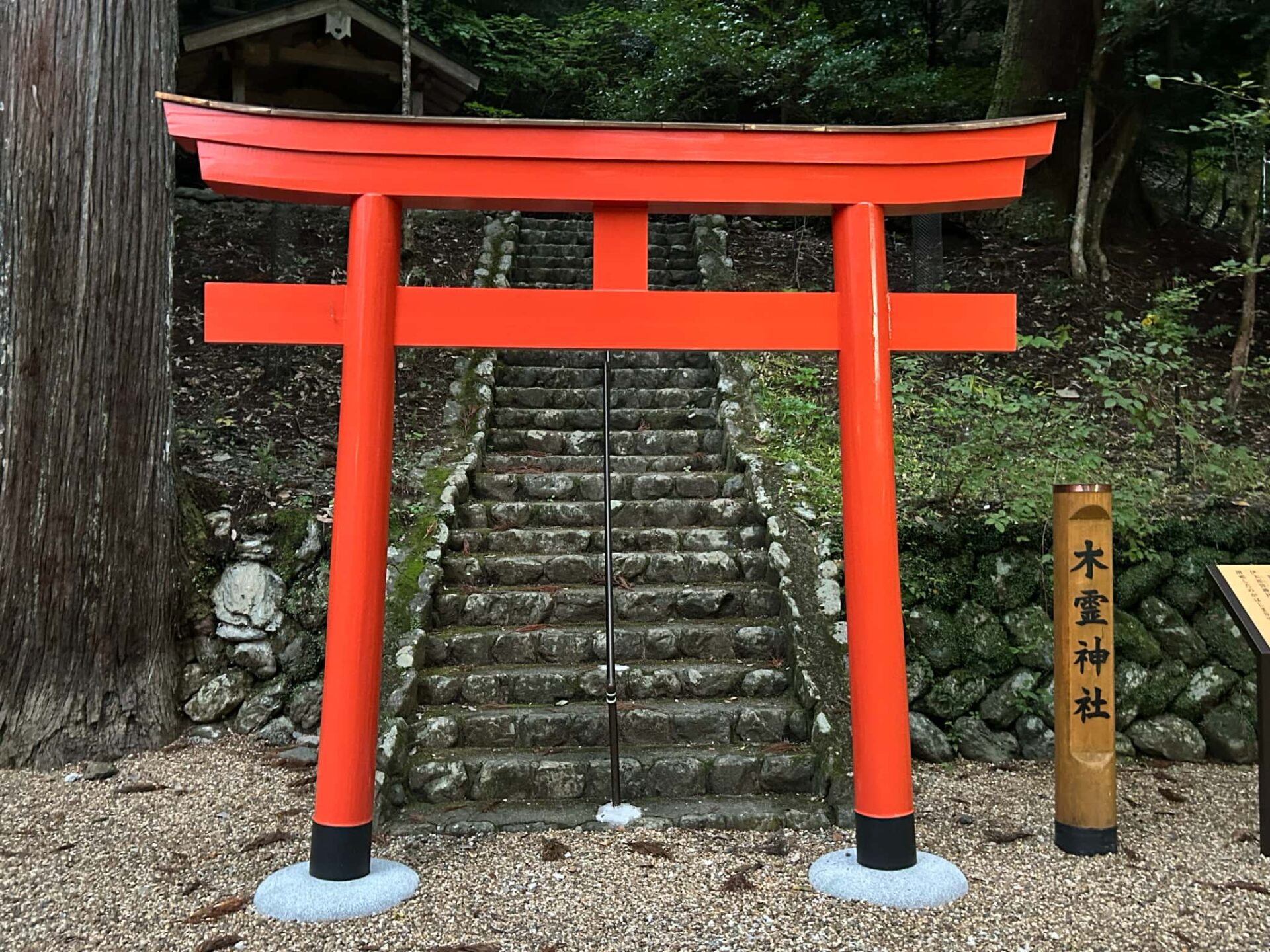 丹生川上神社中社_奈良県吉野郡東吉野村_七五三・お宮参り・十三参り_末社・木霊神社-鳥居