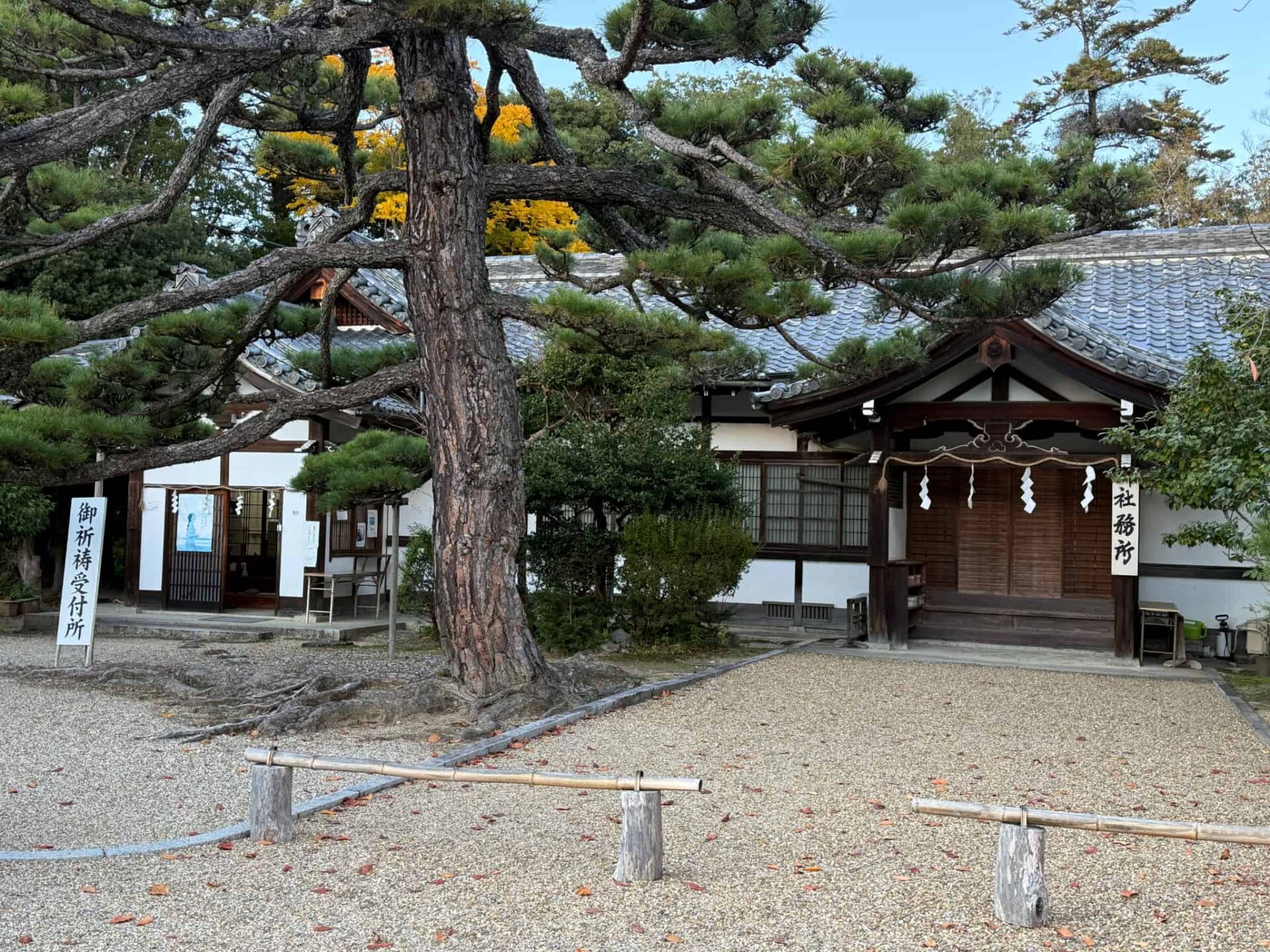 奈良県護国神社_七五三・お宮参り・十三参り_御祈祷受付・社務所