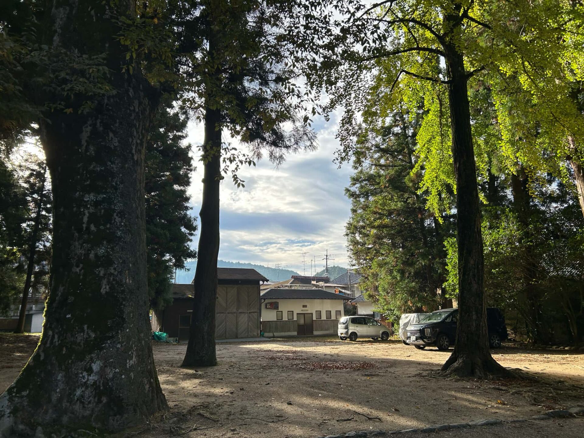 宇太水分神社_奈良県宇陀市_お宮参り・七五三・十三参り_駐車スペース