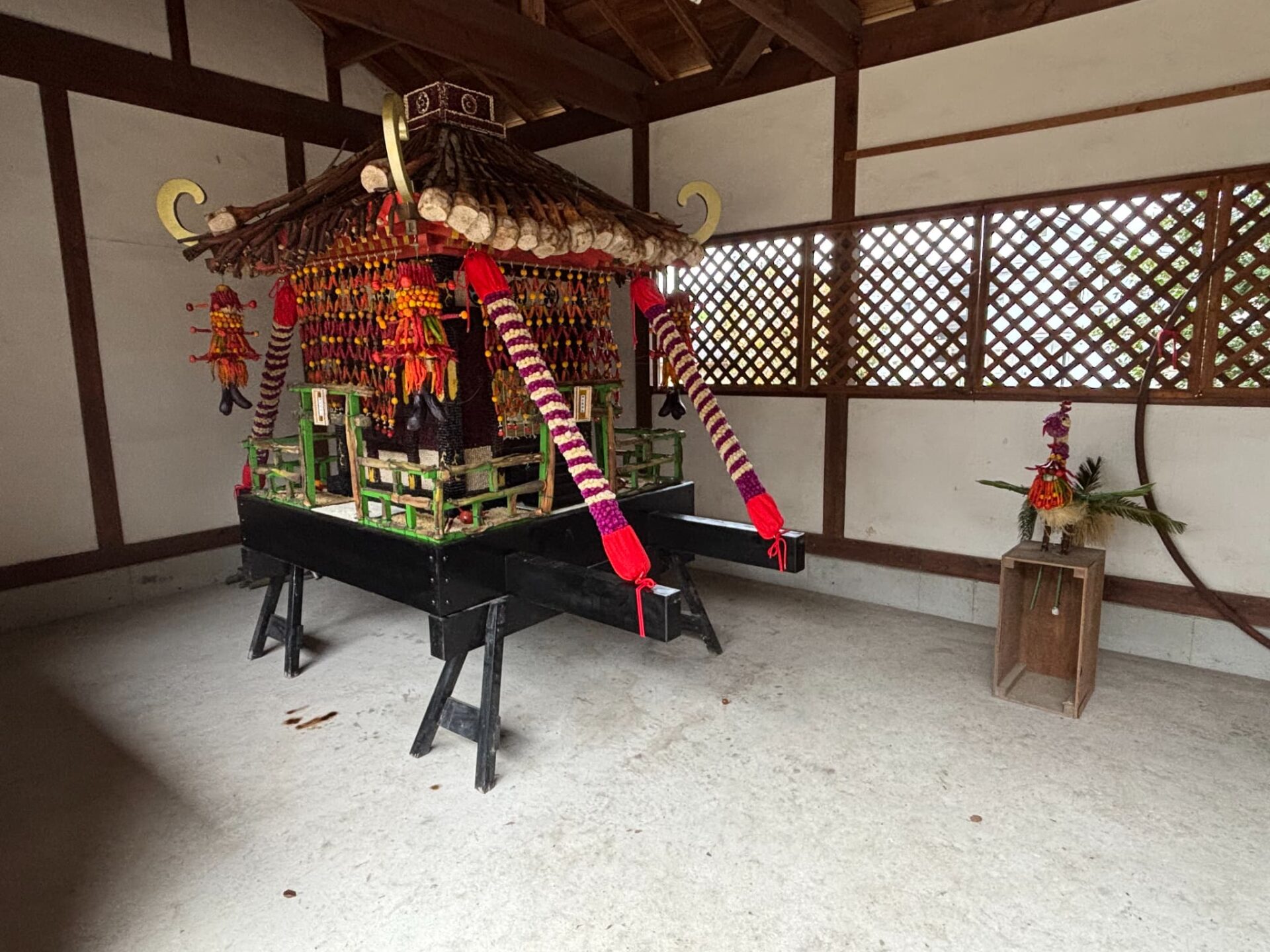 棚倉孫神社_京都府京田辺市_お宮参り・七五三・十三参り_ずいき御輿