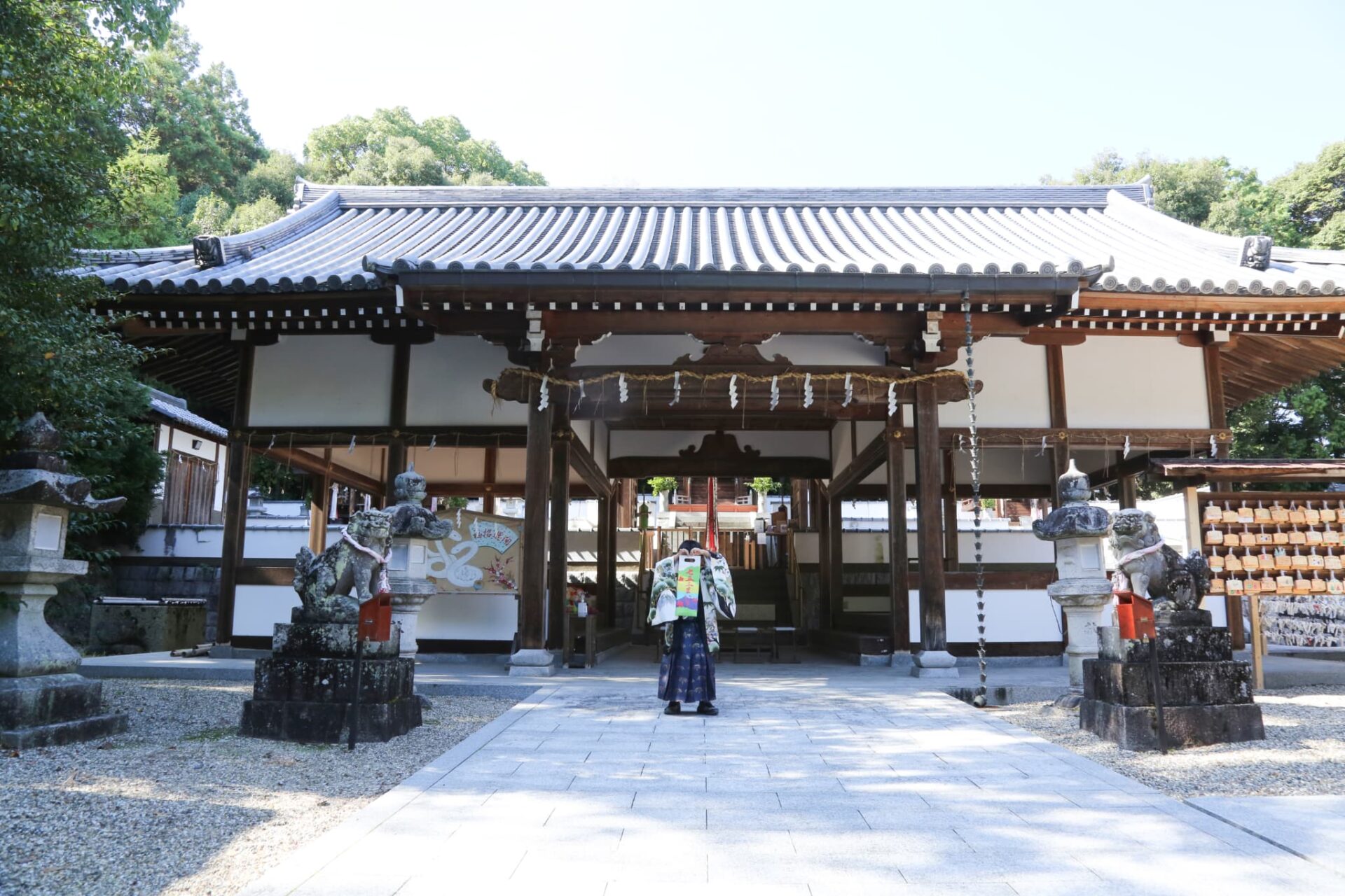 稲植神社_相楽郡精華町_七五三_お参り・ご祈祷_着物レンタル・着付け_拝殿
