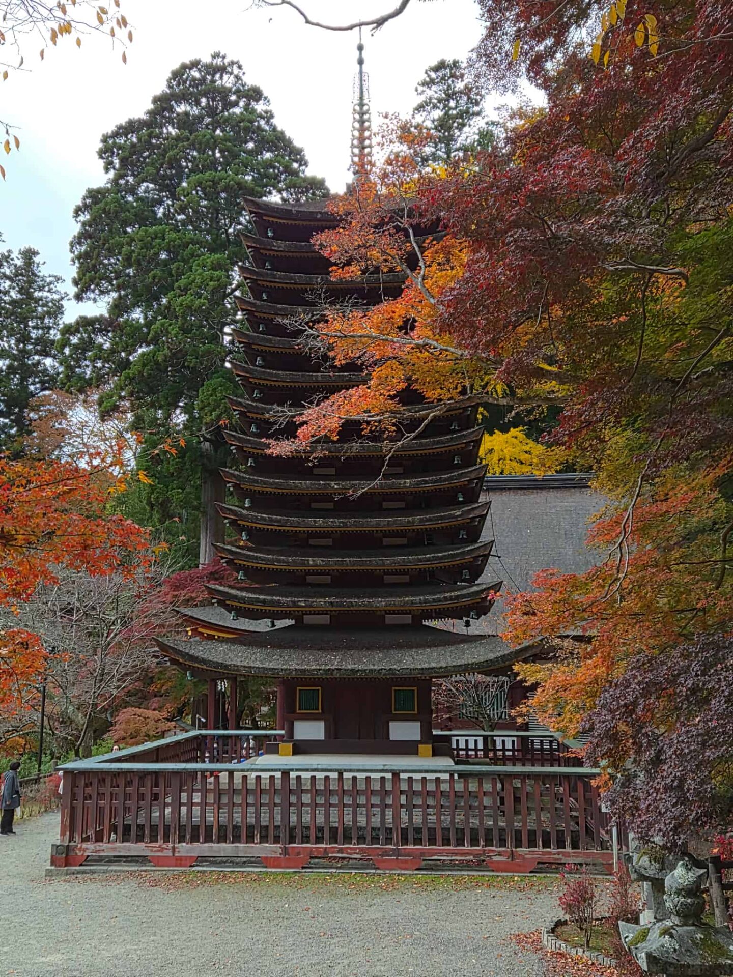 談山神社_奈良県桜井市_お宮参り・七五三・十三参り_十三重塔