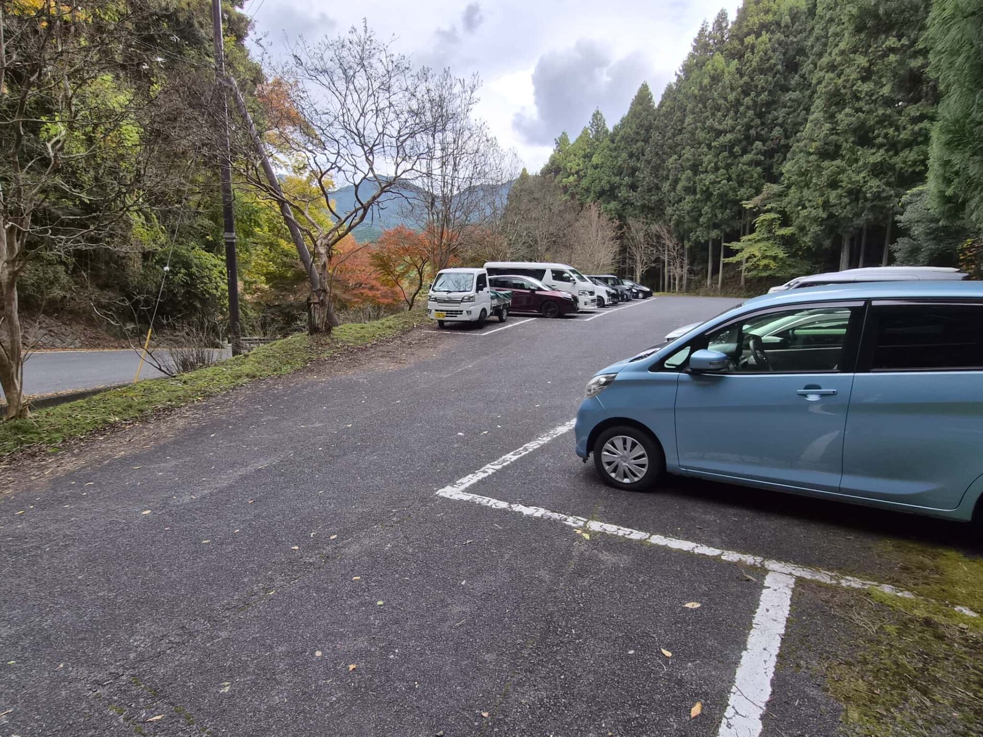 談山神社_奈良県桜井市_お宮参り・七五三・十三参り_駐車場