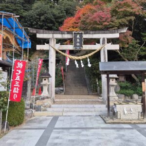飛鳥坐神社_奈良県高市郡明日香村_お宮参り・七五三・十三参り_鳥居