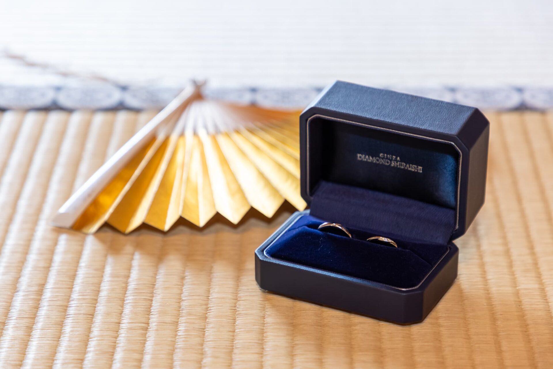 春日大社の神前式結婚式・挙式体験レポート_指輪