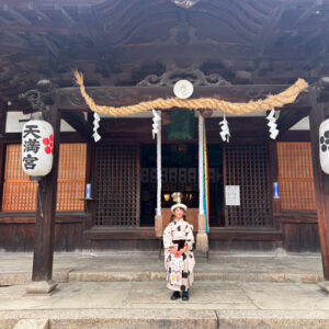 菅原天満宮_七五三お参り・ご祈祷_一人写し