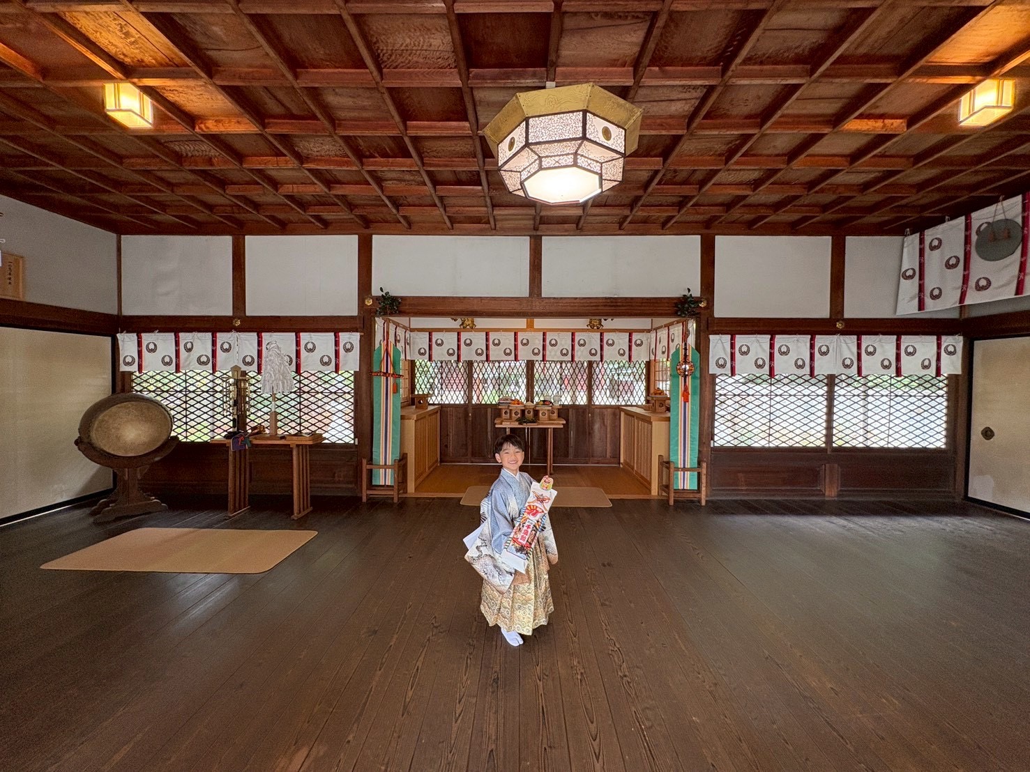 長尾神社七五三ご祈祷所3