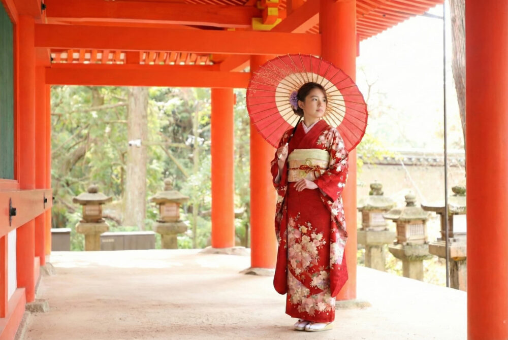 十三参りカメラマン出張撮影(ロケーションフォト)_春日大社_奈良市・橿原市・広陵町・木津川市の写真撮影と着物レンタルはフォトスタジオワタナベ(渡辺写真館)
