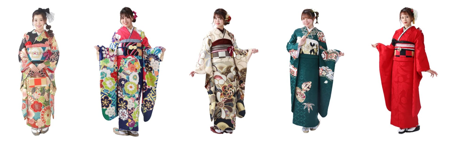 着物・振袖全身写真のイメージ・大柄・小柄・無地_奈良市・橿原市・広陵町・木津川市のフォトスタジオワタナベ(渡辺写真館)