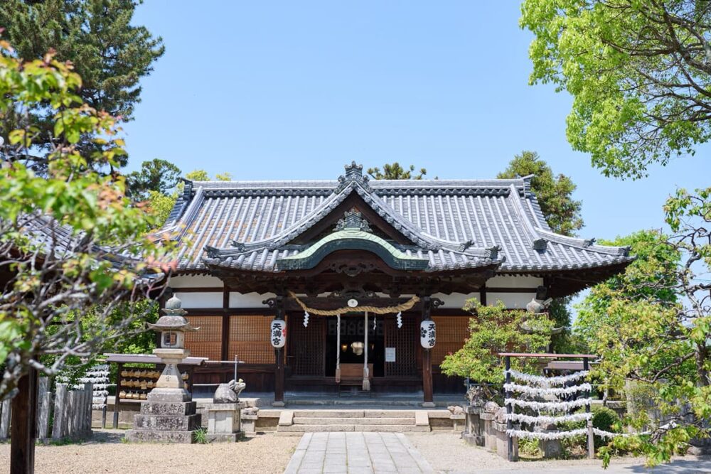 菅原天満宮_十三参り_祈祷_拝殿