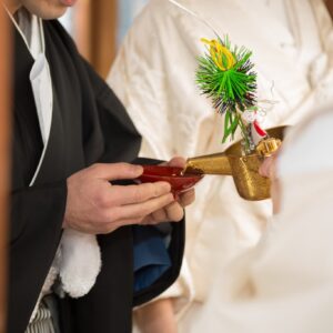 率川神社結婚式・挙式・神前式_挙式風景
