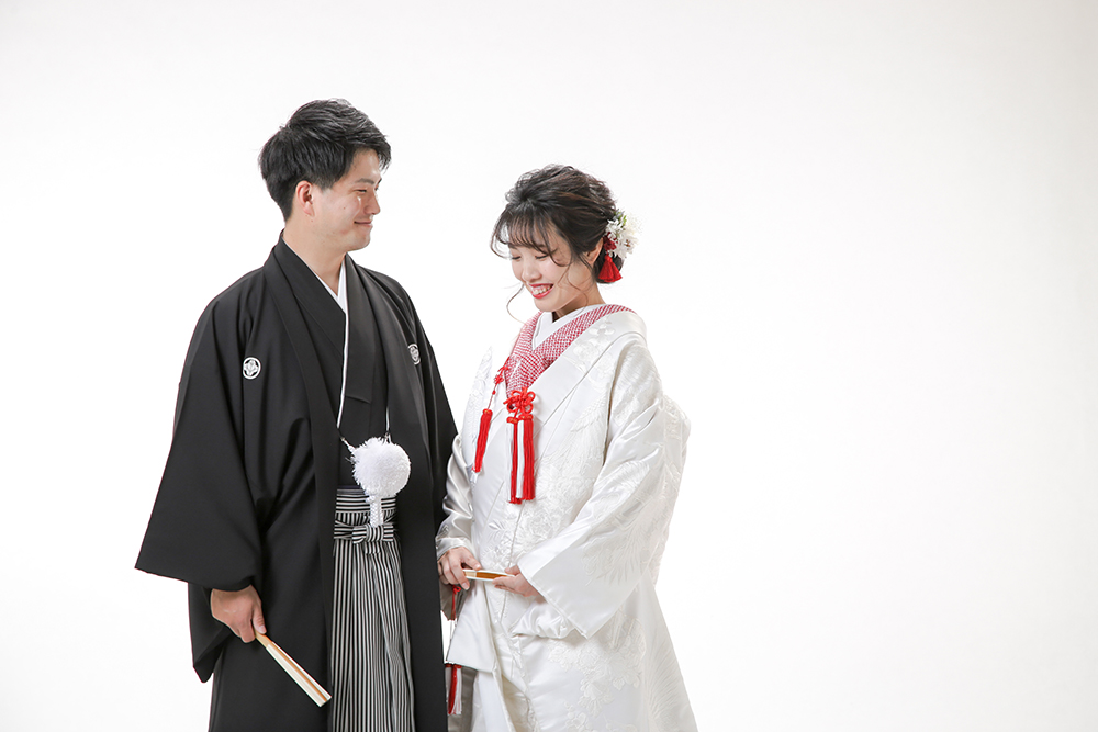 奈良のスタジオでのフォトウェディング・結婚式前撮り
