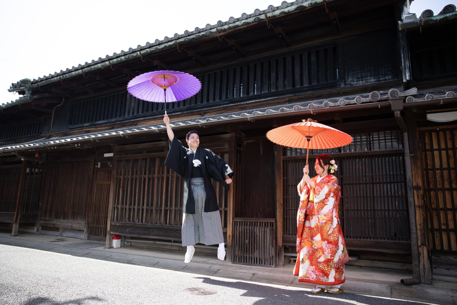 奈良のフォトウェディング・結婚式前撮り人気スポット_ならまち