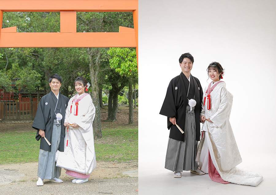 奈良のフォトウェディング・結婚式前撮りはロケーションとスタジオどっちを選ぶべき?