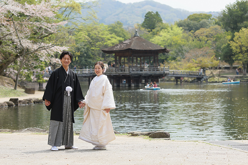 奈良らしい写真_フォトウェディング・結婚式前撮りロケーション