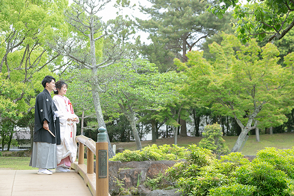 ロケーションの自然な写真_フォトウェディング・結婚式前撮り