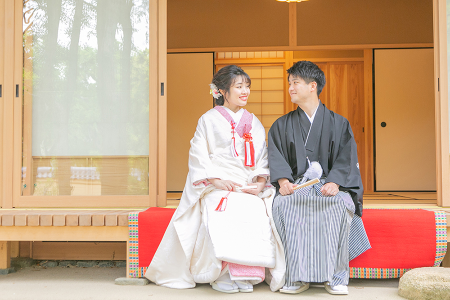 瑜伽山園地でのフォトウェディング・結婚式前撮りロケーションフォト