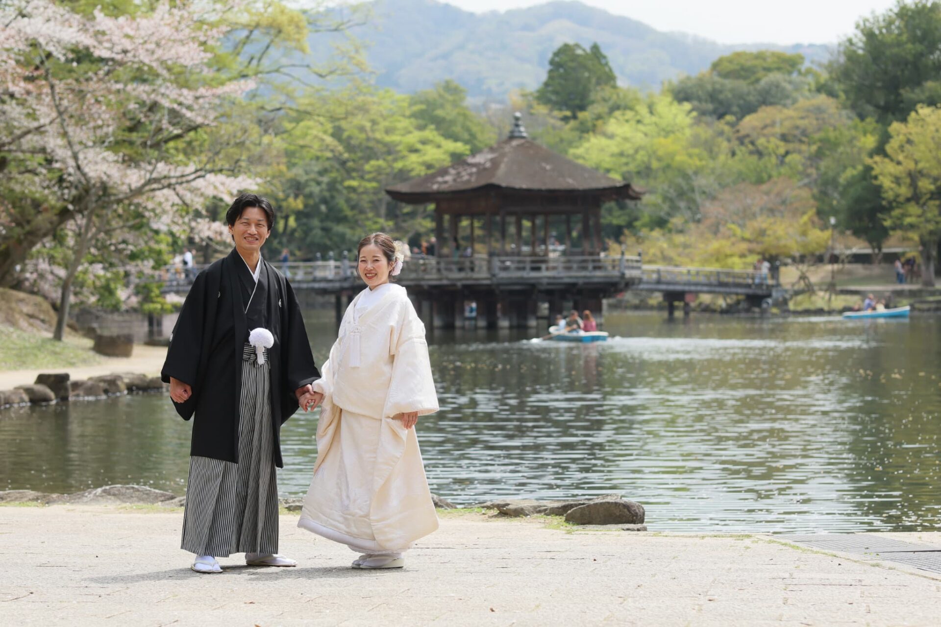 浮見堂フォトウェディング・結婚式前撮り_トップ画像